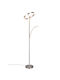 Trio Lighting Floor Lamp Silver