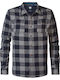 Long-sleeved Shirt Navy Blue