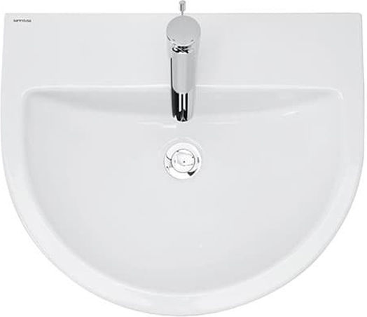 Sanindusa Aufgesetztes Waschbecken Porzellan 56x46.5x56cm