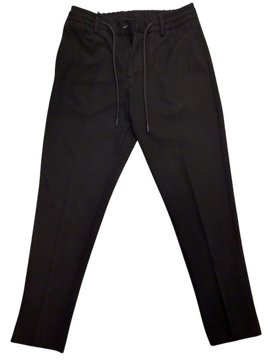 Over-D Pantaloni Chino Negru