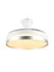 Trio Lighting Lindberg Ceiling Fan 100cm with Light Fixture Gray