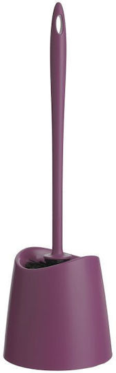 Toilet Brush Wc-standard In Eggplant Color