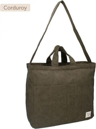 Kidzroom Shoulder/Hand Diaper Bag 50-4687 Green 64x32cm.