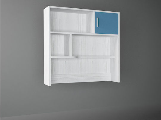 Етажерка Стена Бял 100x30x100см Етажерка Стена Бял 100x30x100см