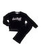 Kinder Sweatpants Set - Jogginganzug Black 2Stück