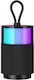 Usams YX12YX01 Bluetooth Speaker with Battery Life up to 3 hours Black
