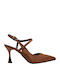 Gold Heels with Strap