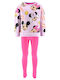 Kinder-Set mit Leggings Winter 2Stück Purple