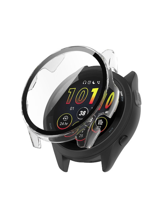 Forerunner Plastikhülle in Transparent Farbe für Garmin Forerunner 165, Forerunner 165 Music Forerunner Plastikhülle in Transparent Farbe für Garmin Forerunner 165, Forerunner 165 Music
