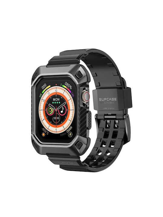 Supcase Πλαστική Θήκη σε Μαύρο χρώμα για Apple Watch 10 46mm