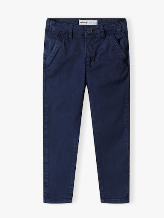 Minoti Kids' Pants Chino Blue