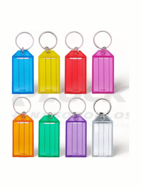 ELIS Keychain Label Plastic Yellow