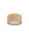 TK Lighting Μονό Σποτ με Ντουί GX53 σε Μπεζ Χρώμα