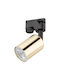 TK Lighting Single Spot with Socket GU10 in Black Color