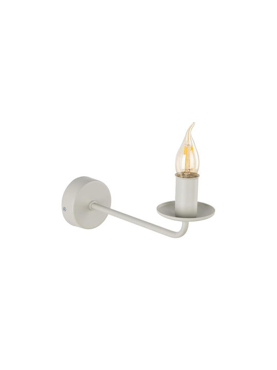 TK Lighting Lamp Wall with Socket E14 Beige