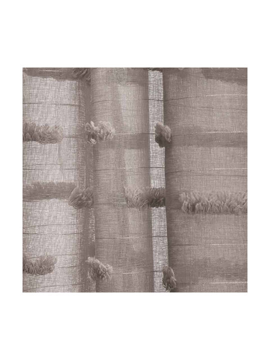 Whitegg Vorhang mit Grommet K0166 Gray 270x280cm