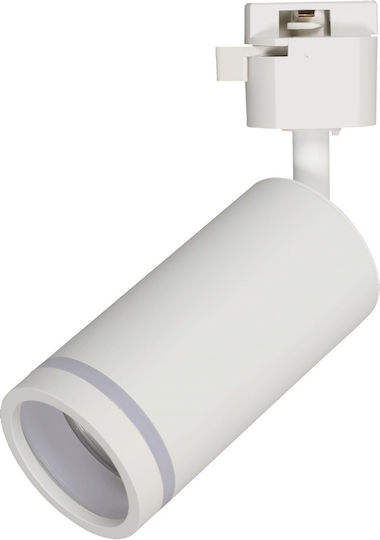 TK Lighting Einzel Spot mit Fassung GU10 in Weiß Farbe