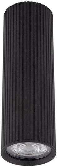 TK Lighting Μονό Σποτ με Ντουί GU10 σε Μαύρο Χρώμα
