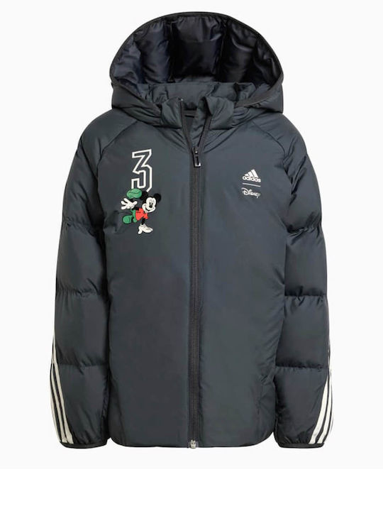 adidas Παιδικό Αθλητικό Μπουφάν Grey
