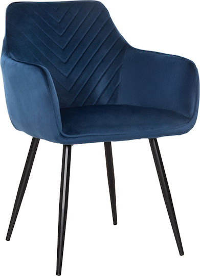 Sessel Speisesaal Latrell 57x56x84cm 2Stück Blue Sessel Speisesaal Latrell 57x56x84cm 2Stück Blue