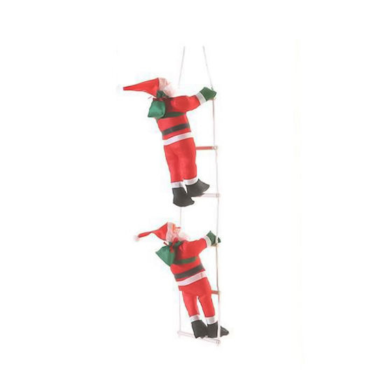 Dekorativer Weihnachtsmann Rot