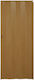 Internal Folding Door PVC 84x210cm Oak 095113 PVC Beige