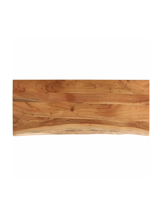 vidaXL Rectangular Table Surface made of Solid Wood Acacia 90x40x2.5cm 370251 1pcs
