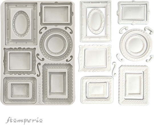 Stamperia Frames Καλούπι Σιλικόνης για Πηλό