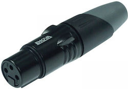 Xl23fb 3pin Xlr Female Metal Plug