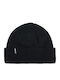 Beanie Γυναικείος Σκούφος Πλεκτός σε Μαύρο χρώμα
