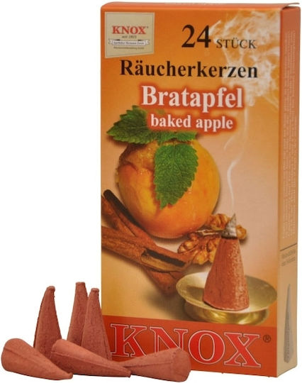 Raumdüfte Räucherkegel Gebackener Apfel 10023134 24 Stück
