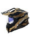 LS2 MX701 C Explorer Trick Matt Brown/Sand Κράνος Μηχανής On-Off ECE 22.06 1450gr με Pinlock και Sunvisor