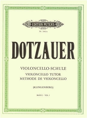 Dotzauer Violoncello Schule Band I