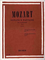 W.a.mozart Sonate E Fantasie Per Pianoforte Vol Ii Εκδόσεις Ricordi