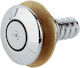 Ventil inox drept încastrat 16mm