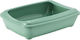 Moderna Cat Basin Green L57 x W43 x H16.3cm