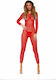 Rene Rofe Sexy Bodystocking Rot