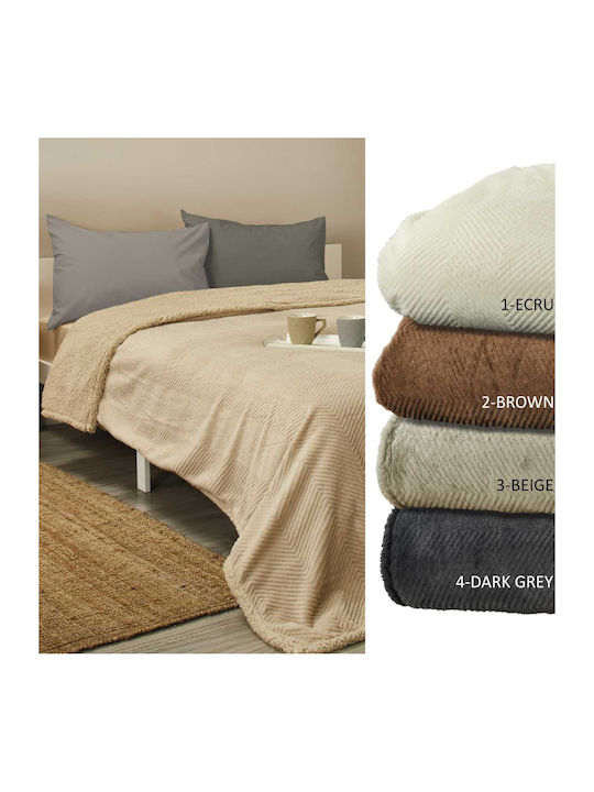 Whitegg Kb131 Fleece Blanket Double 220x240cm B...
