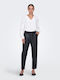 Only Women's Fabric Trousers Black