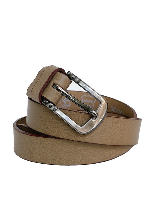 Gregory Wide Leather Women's Belt Brown