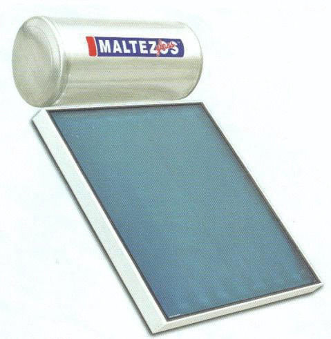 Maltezos GL R Ηλιακός Θερμοσίφωνας 160lt Glass Διπλής Ενέργειας 1.95τ.μ. Επιλεκτικός