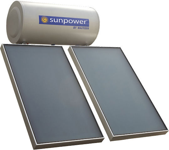 Încălzitor solar de apă 160lt Sticlă Energie Triplă 2.7 m² Selectiv