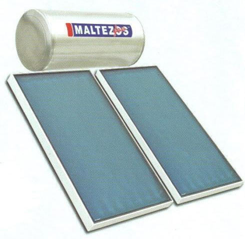 Maltezos Solar-Warmwasserbereiter 160Es Glas Dreifache Energie 2.7qm Auswahl