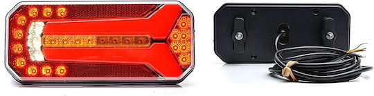 Multifunctional Led Back Lamp Dynamic 1123 Dd L P C W150dd 12v-24v 5 Functions Was