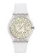 Swatch Keith Haring From The Archive Γυναικείο Ρολόι 41mm Μπαταρίας με Λευκό Καουτσούκ Λουράκι