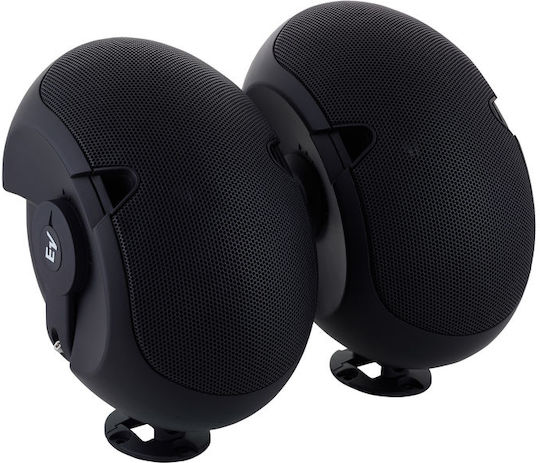 Electro-Voice Passive Wall-mounted Speakers 100W (Pair) Black