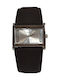 Elite Women's Watch with Brown Leather Strap