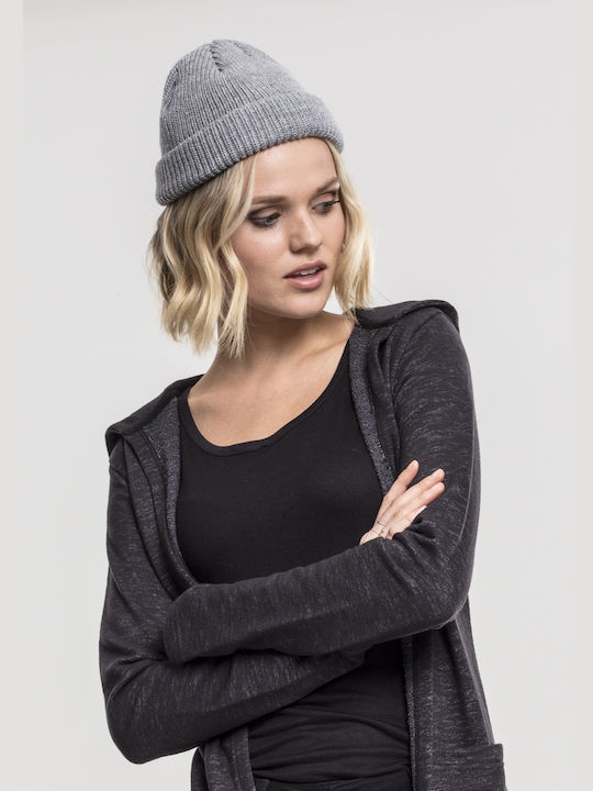 Beanie Beanie Knitted in Gray color