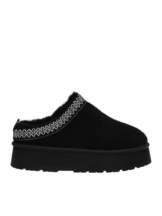 Closed Women's Slippers Black