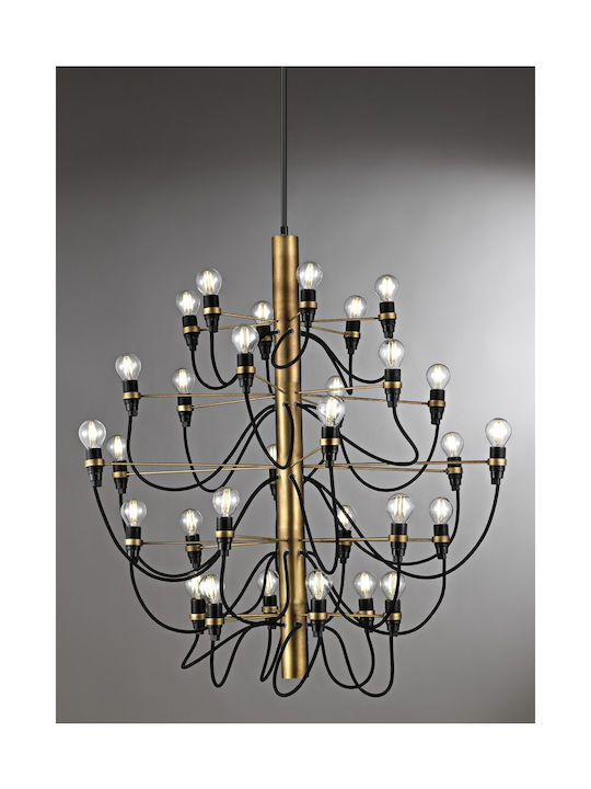 Luma 100-01168-31 Πολυέλαιος 30xE14 Oxidized go...